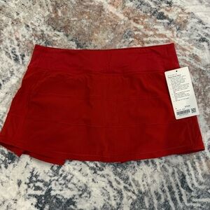 Lululemon pace, rival skirt size 8 NWT